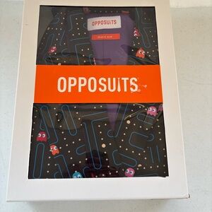 Men's OppoSuits Pacman Suit US 46 UK 46 EU 56 Blazer Pants and Tie Cosplay NWT